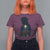 Jesus Christian Christmas T Shirt For Women Christian Saints Praying Under The Star of Bethlehem - Wonder Print Shop