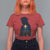 Jesus Christian Christmas T Shirt For Women Christian Saints Praying Under The Star of Bethlehem - Wonder Print Shop