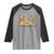 Nativity Scene Christmas Raglan Shirt Baby Jesus Christian Faith - Wonder Print Shop