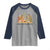 Nativity Scene Christmas Raglan Shirt Baby Jesus Christian Faith - Wonder Print Shop
