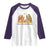 Nativity Scene Christmas Raglan Shirt Baby Jesus Christian Faith - Wonder Print Shop
