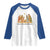 Nativity Scene Christmas Raglan Shirt Baby Jesus Christian Faith - Wonder Print Shop