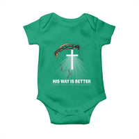 Jesus Christan Baby Onesie His Way Is Better - Wonder Print Shop