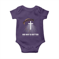 Jesus Christan Baby Onesie His Way Is Better - Wonder Print Shop