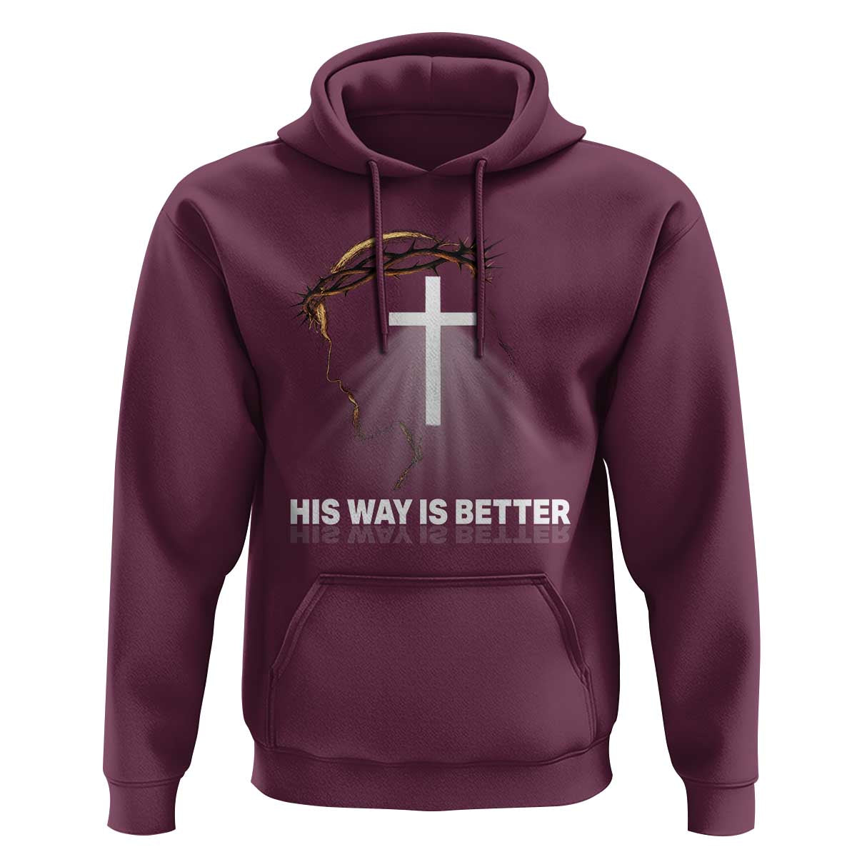 Jesus Christan Hoodie His Way Is Better - Wonder Print Shop