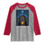 Nativity Scene Christmas Raglan Shirt O Come Let Us Adrove Him - Wonder Print Shop