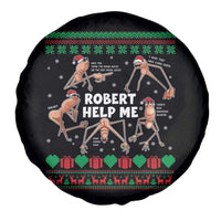 Marcus The Worm Robert Meme Christmas Spare Tire Cover - Wonder Print Shop