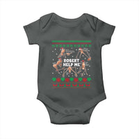 Marcus The Worm Robert Meme Christmas Baby Onesie - Wonder Print Shop