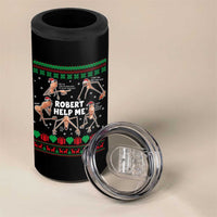 Marcus The Worm Robert Meme Christmas 4 in 1 Can Cooler Tumbler - Wonder Print Shop