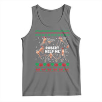 Marcus The Worm Robert Meme Christmas Tank Top - Wonder Print Shop
