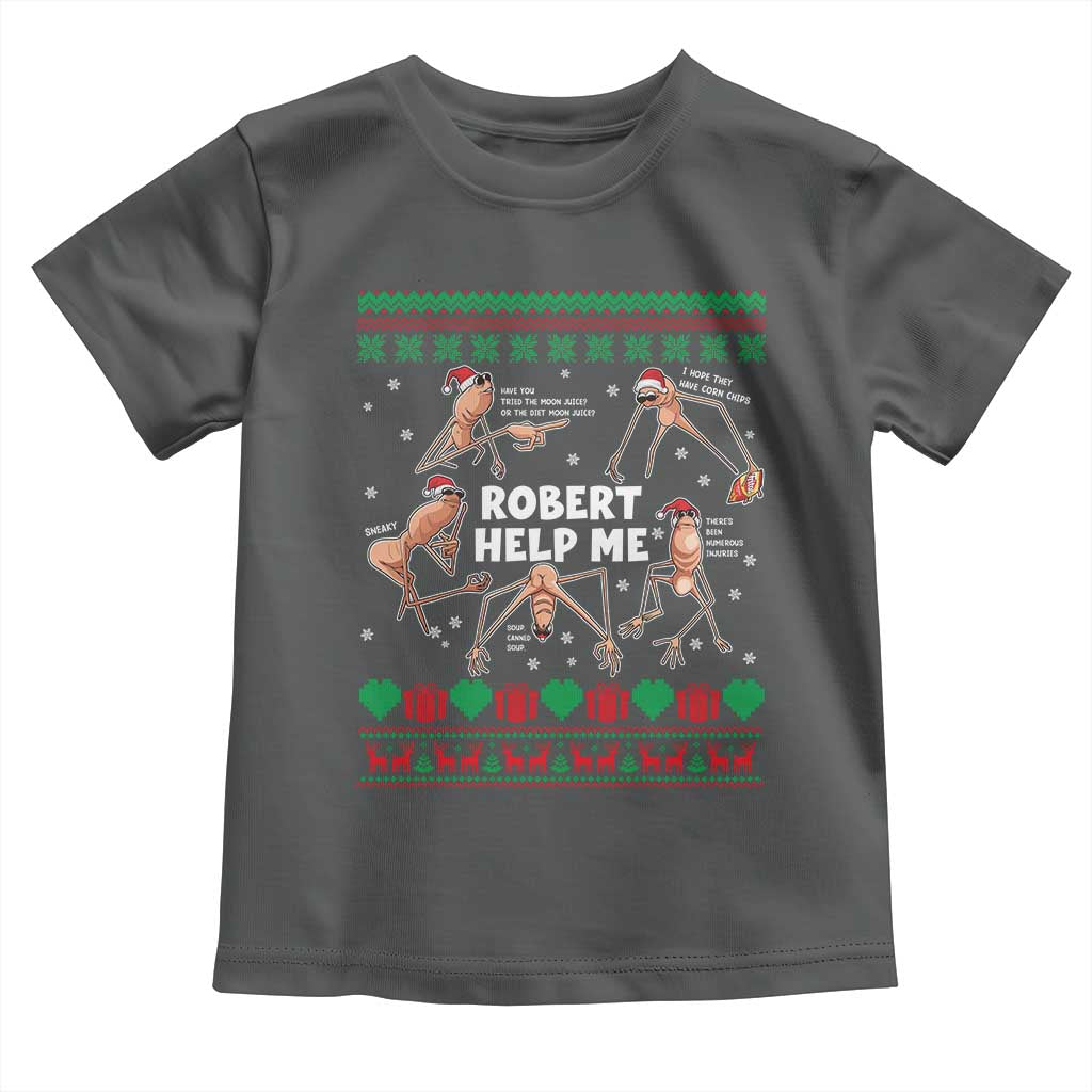 Marcus The Worm Robert Meme Christmas Toddler T Shirt - Wonder Print Shop