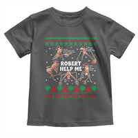 Marcus The Worm Robert Meme Christmas Toddler T Shirt - Wonder Print Shop