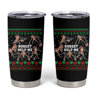 Marcus The Worm Robert Meme Christmas Tumbler Cup - Wonder Print Shop
