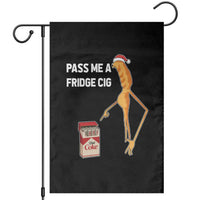 Marcus The Worm Robert Meme Christmas Garden Flag Pass Me A Fridge Cig - Wonder Print Shop