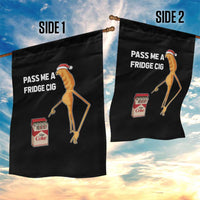 Marcus The Worm Robert Meme Christmas Garden Flag Pass Me A Fridge Cig - Wonder Print Shop
