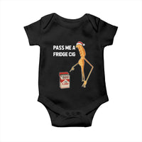 Marcus The Worm Robert Meme Christmas Baby Onesie Pass Me A Fridge Cig - Wonder Print Shop