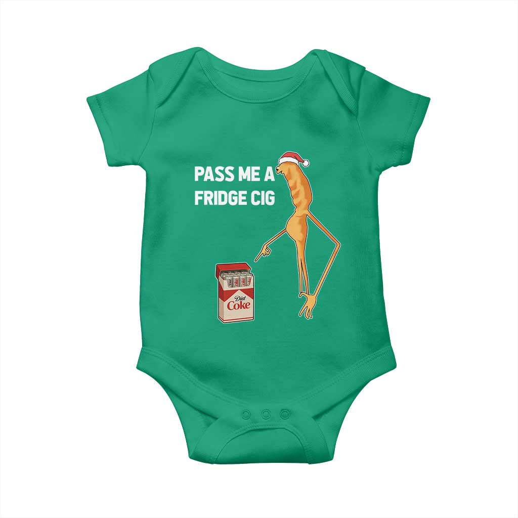Marcus The Worm Robert Meme Christmas Baby Onesie Pass Me A Fridge Cig - Wonder Print Shop