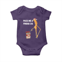 Marcus The Worm Robert Meme Christmas Baby Onesie Pass Me A Fridge Cig - Wonder Print Shop