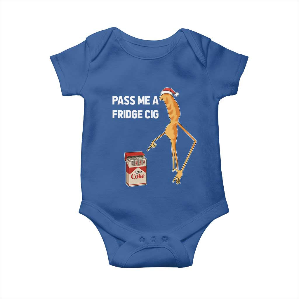 Marcus The Worm Robert Meme Christmas Baby Onesie Pass Me A Fridge Cig - Wonder Print Shop