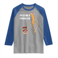 Marcus The Worm Robert Meme Christmas Raglan Shirt Pass Me A Fridge Cig - Wonder Print Shop