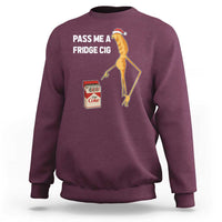 Marcus The Worm Robert Meme Christmas Sweatshirt Pass Me A Fridge Cig - Wonder Print Shop
