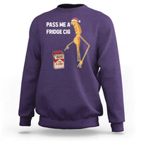Marcus The Worm Robert Meme Christmas Sweatshirt Pass Me A Fridge Cig - Wonder Print Shop