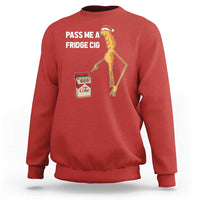 Marcus The Worm Robert Meme Christmas Sweatshirt Pass Me A Fridge Cig - Wonder Print Shop