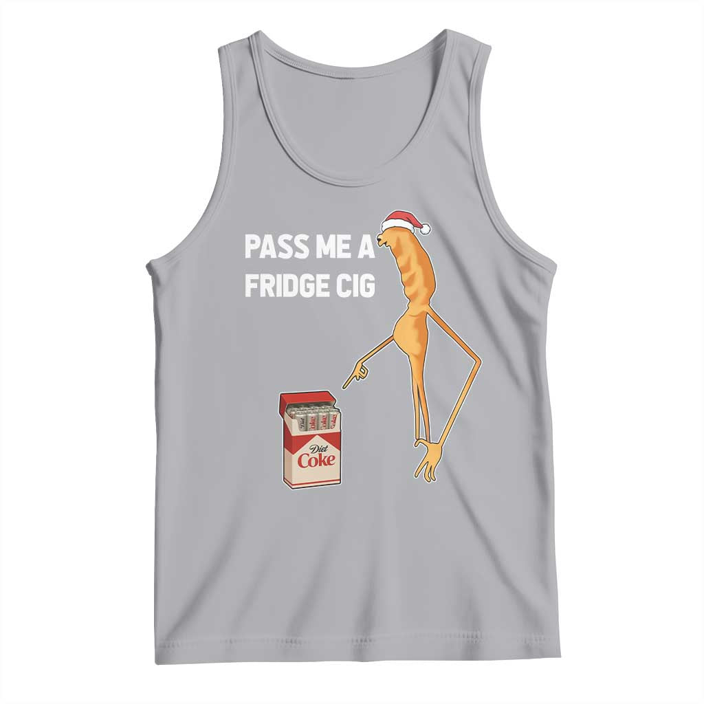Marcus The Worm Robert Meme Christmas Tank Top Pass Me A Fridge Cig - Wonder Print Shop