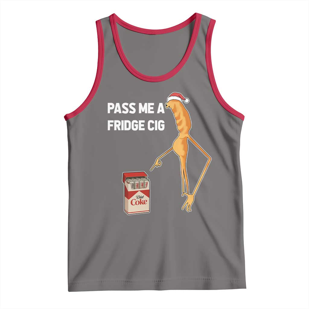 Marcus The Worm Robert Meme Christmas Tank Top Pass Me A Fridge Cig - Wonder Print Shop