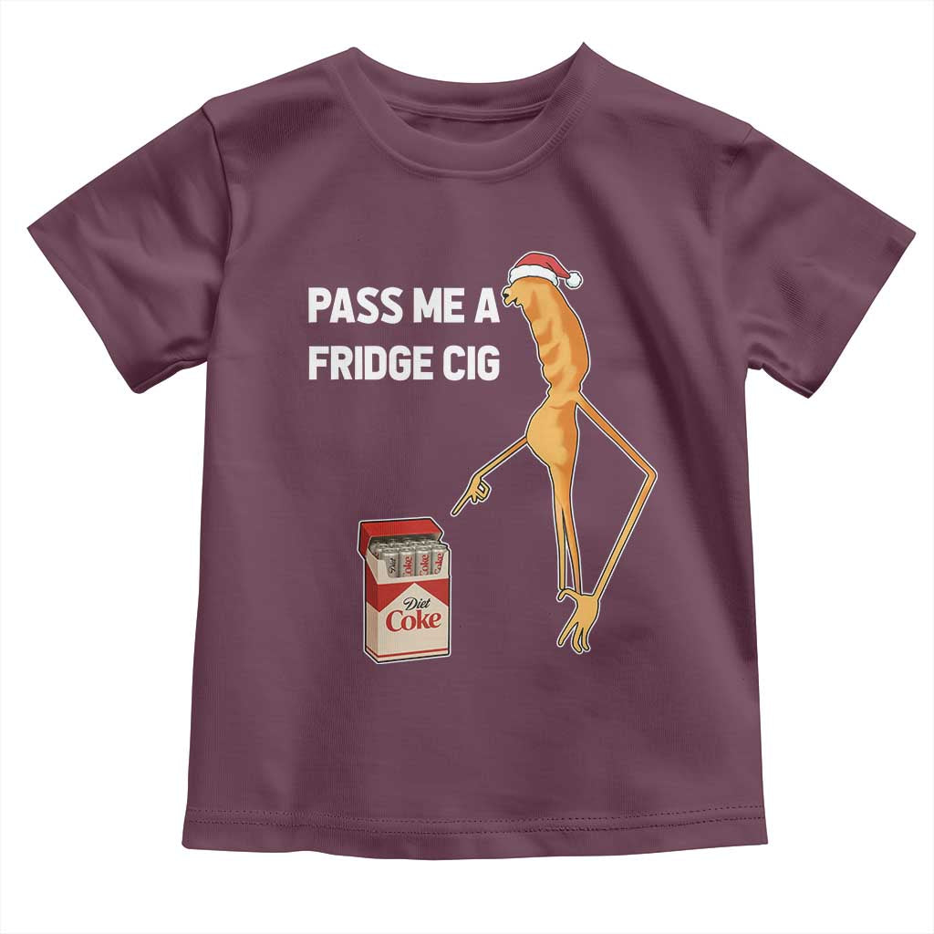 Marcus The Worm Robert Meme Christmas Toddler T Shirt Pass Me A Fridge Cig - Wonder Print Shop