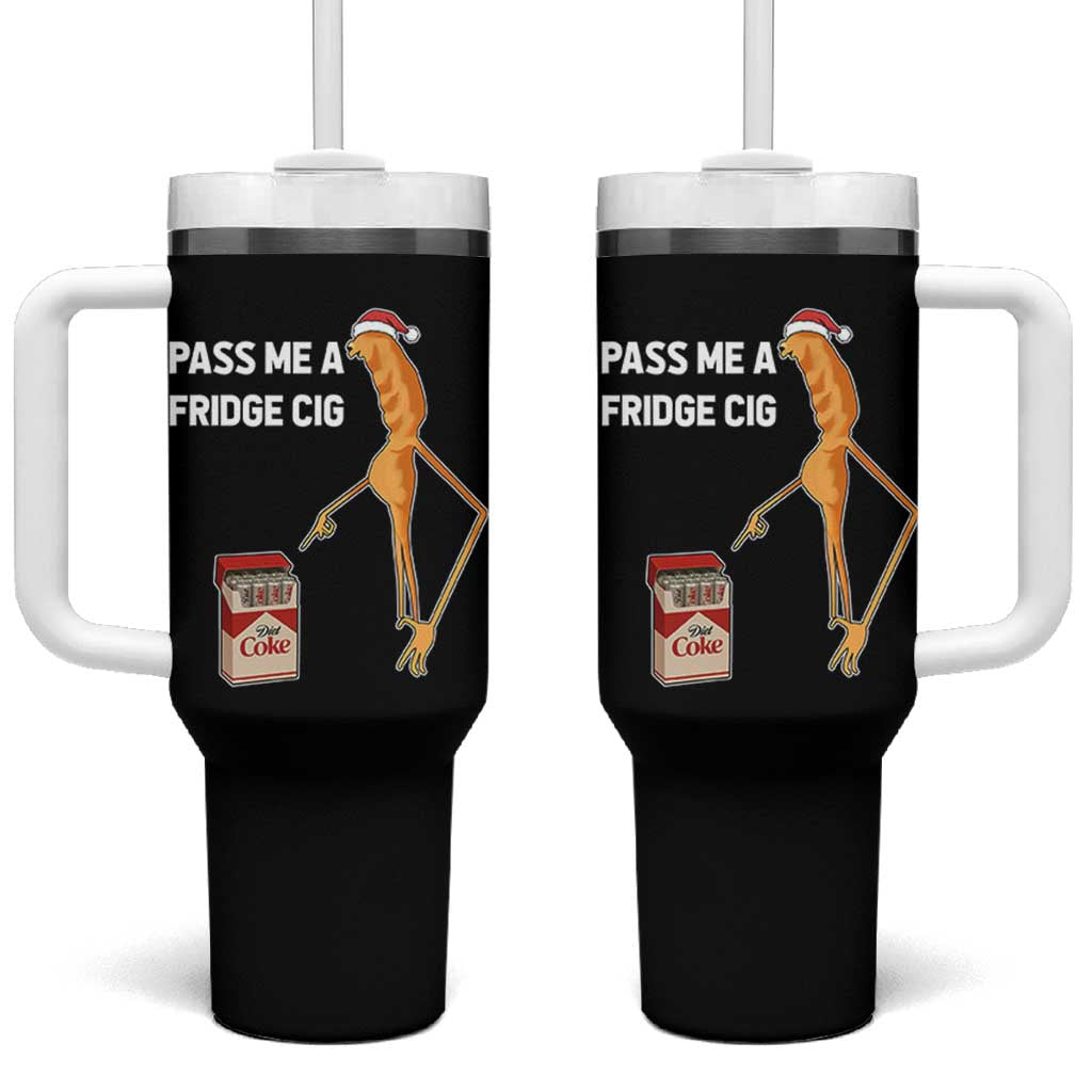 Marcus The Worm Robert Meme Christmas Tumbler With Handle Pass Me A Fridge Cig - Wonder Print Shop