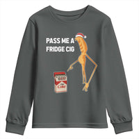 Marcus The Worm Robert Meme Christmas Youth Sweatshirt Pass Me A Fridge Cig - Wonder Print Shop