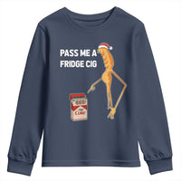 Marcus The Worm Robert Meme Christmas Youth Sweatshirt Pass Me A Fridge Cig - Wonder Print Shop