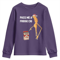 Marcus The Worm Robert Meme Christmas Youth Sweatshirt Pass Me A Fridge Cig - Wonder Print Shop