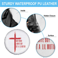 God Forbid A White Boy Get A Lil Motion Spare Tire Cover Funny Christian Quote Meme - Wonder Print Shop