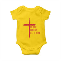 God Forbid A White Boy Get A Lil Motion Baby Onesie Funny Christian Quote Meme - Wonder Print Shop