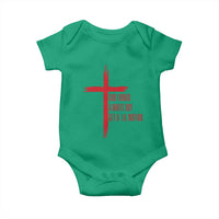 God Forbid A White Boy Get A Lil Motion Baby Onesie Funny Christian Quote Meme - Wonder Print Shop