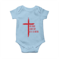 God Forbid A White Boy Get A Lil Motion Baby Onesie Funny Christian Quote Meme - Wonder Print Shop