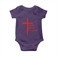 God Forbid A White Boy Get A Lil Motion Baby Onesie Funny Christian Quote Meme - Wonder Print Shop