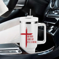 God Forbid A White Boy Get A Lil Motion Tumbler With Handle Funny Christian Quote Meme - Wonder Print Shop
