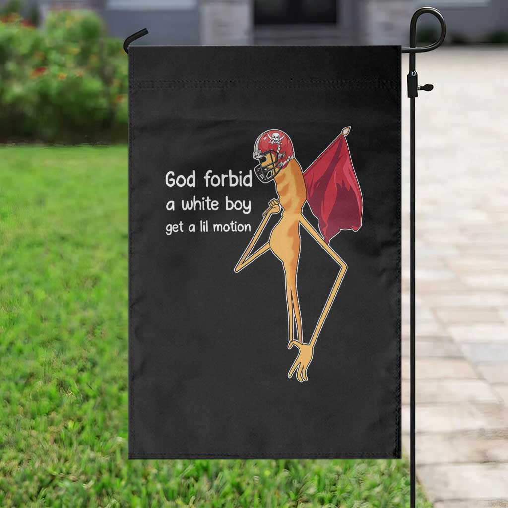 God Forbid A White Boy Get A Lil Motion Garden Flag Marcus The Worm Robert Meme Cosplay - Wonder Print Shop