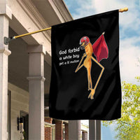 God Forbid A White Boy Get A Lil Motion Garden Flag Marcus The Worm Robert Meme Cosplay - Wonder Print Shop