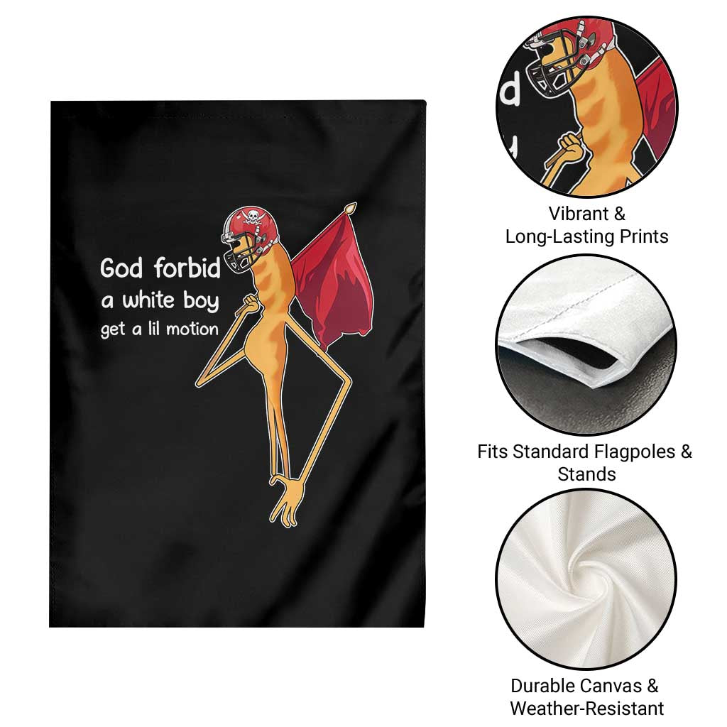God Forbid A White Boy Get A Lil Motion Garden Flag Marcus The Worm Robert Meme Cosplay - Wonder Print Shop