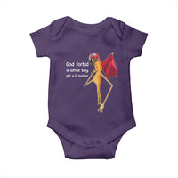 God Forbid A White Boy Get A Lil Motion Baby Onesie Marcus The Worm Robert Meme Cosplay - Wonder Print Shop
