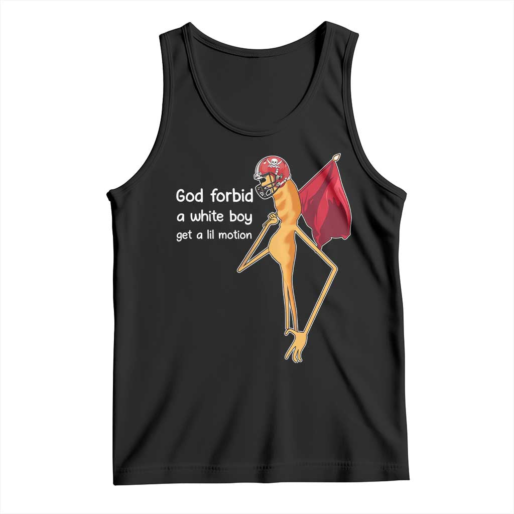 God Forbid A White Boy Get A Lil Motion Tank Top Marcus The Worm Robert Meme Cosplay - Wonder Print Shop