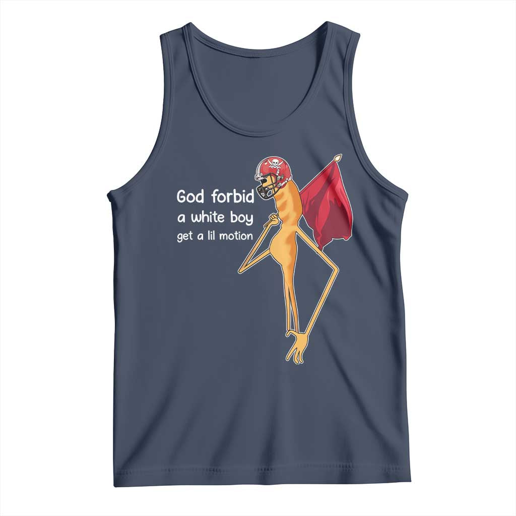 God Forbid A White Boy Get A Lil Motion Tank Top Marcus The Worm Robert Meme Cosplay - Wonder Print Shop