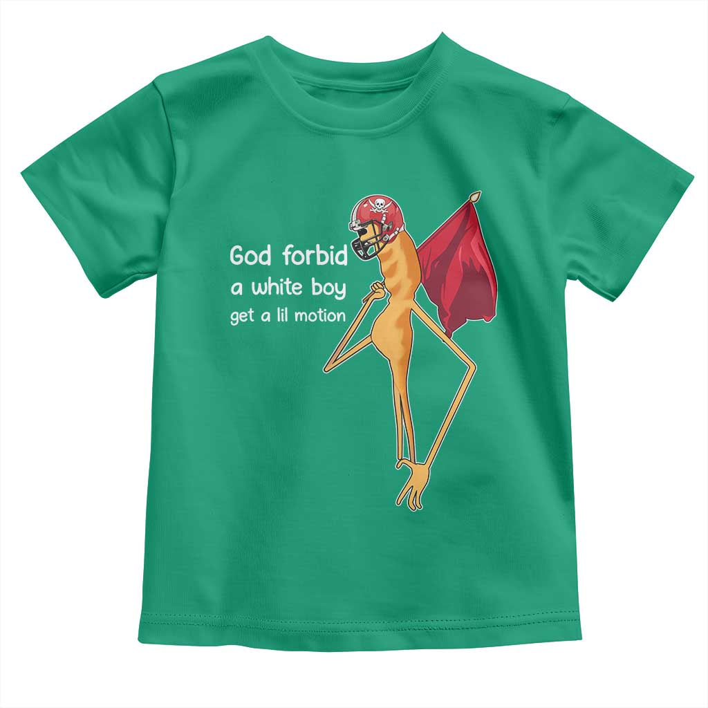God Forbid A White Boy Get A Lil Motion Toddler T Shirt Marcus The Worm Robert Meme Cosplay - Wonder Print Shop