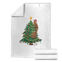 Marcus The Worm Robert Meme Funny Christmas Throw Blanket - Wonder Print Shop