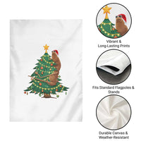 Marcus The Worm Robert Meme Funny Christmas Garden Flag - Wonder Print Shop