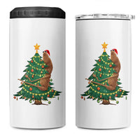 Marcus The Worm Robert Meme Funny Christmas 4 in 1 Can Cooler Tumbler - Wonder Print Shop